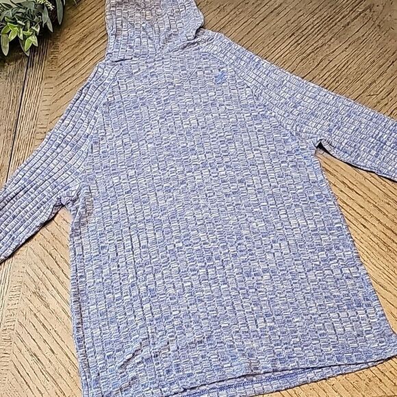 Light Blue Kangol hood sweater top size M NWT - Picture 9 of 16